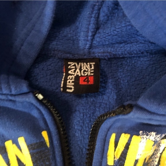 Green Pull Over and Blue Zip Up Hoodie - Picture 5 of 9